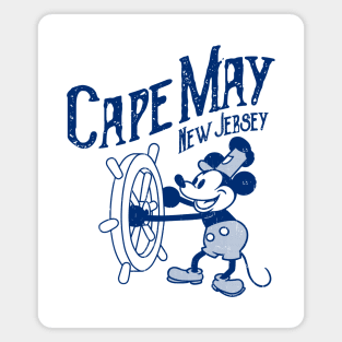 Steamboat Willie - Cape May NJ Magnet